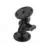 RAM MOUNTS Brazo de montaje corto tamaño B + 2 bases redondas de bola de 1.0