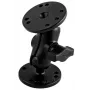 RAM MOUNTS Brazo de montaje corto tamaño B + 2 bases redondas de bola de 1.0