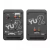 Kanto Audio YU2MB-CG Altavoces activos de 3 vías con DAC USB y AUX de 3,5 mm - Negro mate (incl. cable de alimentación tipo C y G)