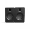 KANTO AUDIO TUKMB-FG Altavoces activos premium con salida de auriculares, DAC USB, previo de fono integrado, Bluetooth, negro mate (incl. cable de alimentación tipo F y G)