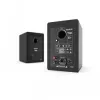 KANTO AUDIO TUKMB-FG Altavoces activos premium con salida de auriculares, DAC USB, previo de fono integrado, Bluetooth, negro mate (incl. cable de alimentación tipo F y G)