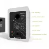 KANTO AUDIO TUKMW-FG Altavoces activos premium con salida de auriculares, DAC USB, previo de fono integrado, Bluetooth, blanco mate (incl. cable de alimentación tipo F y G)