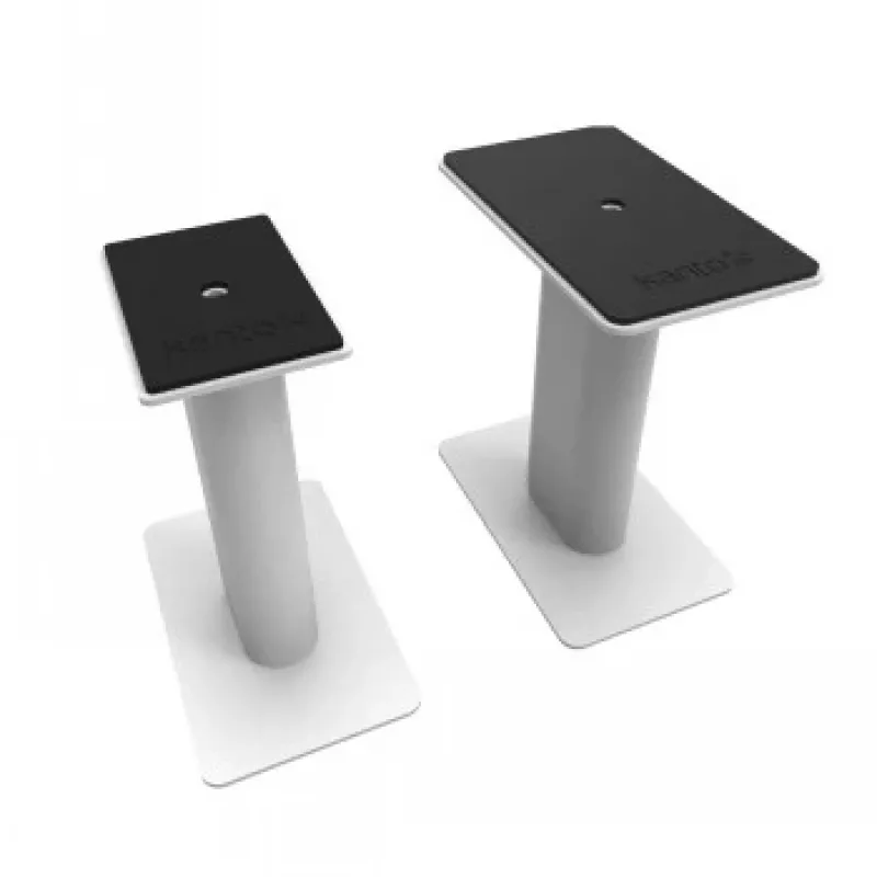 Kanto Audio 9 Soporte universal de sobremesa para altavoces, blanco (par)