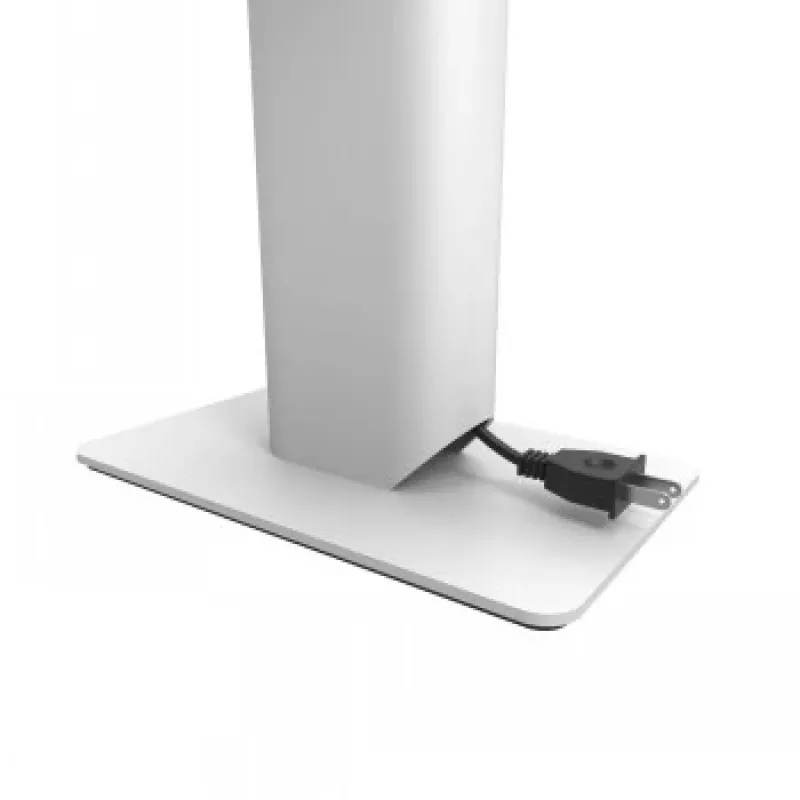 Kanto Audio 9 Soporte universal de sobremesa para altavoces, blanco (par)