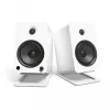 Kanto Audio Soporte de sobremesa para altavoces grandes - Blanco (par)