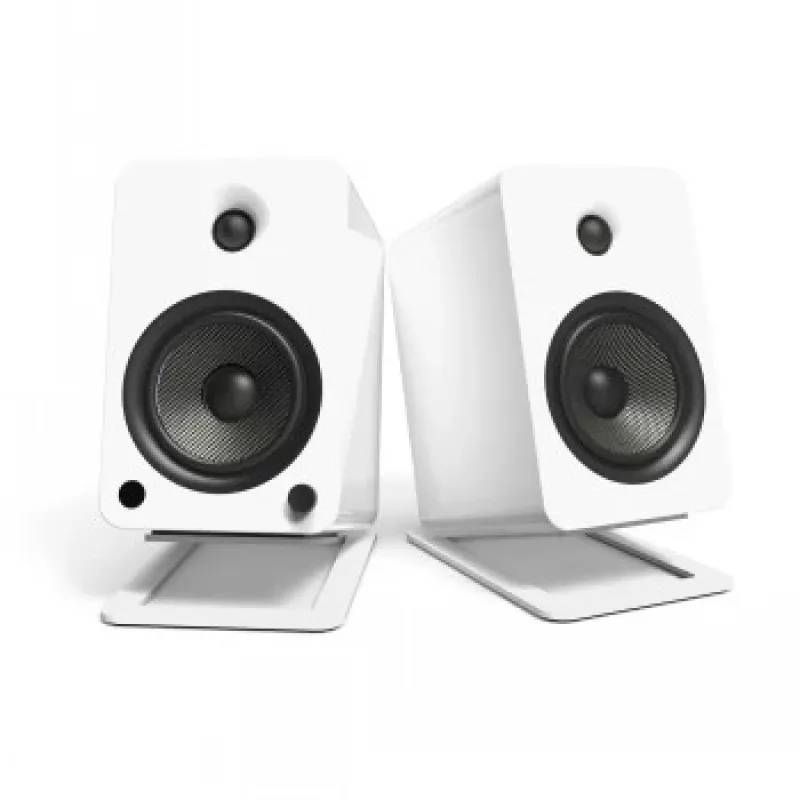 Kanto Audio Soporte de sobremesa para altavoces grandes - Blanco (par)