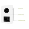 KANTO AUDIO YUP6W Altavoces pasivos de estantería (par) - Blanco - Tweeter de seda de 1