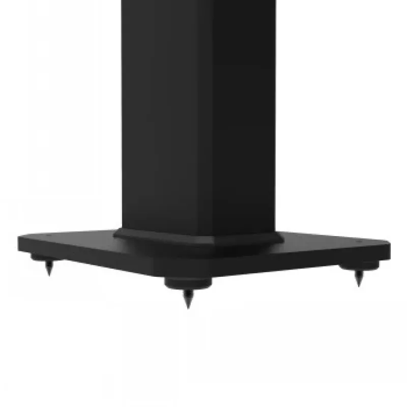 Kanto Audio 26 Soportes de altavoz altos rellenables con patas aislantes - Negro (par)