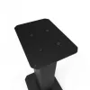 Kanto Audio 26 Soportes de altavoz altos rellenables con patas aislantes - Negro (par)