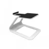 KANTO AUDIO soportes de escritorio elevados para altavoces pequeños - blanco (par)
