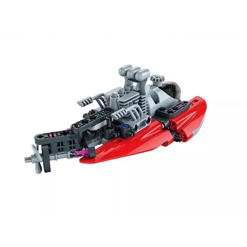 Scientific Fun Mechanics Laboratory lancha motora de carreras Clementoni 50247