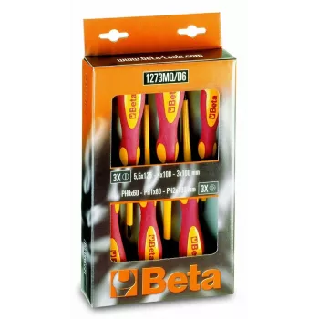 BETA juego de destornilladores aislados 1000V