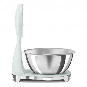 SMEG Báscula de cocina analógica y digital verde pastel KSF01PGWW