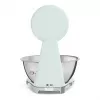 SMEG Báscula de cocina analógica y digital verde pastel KSF01PGWW