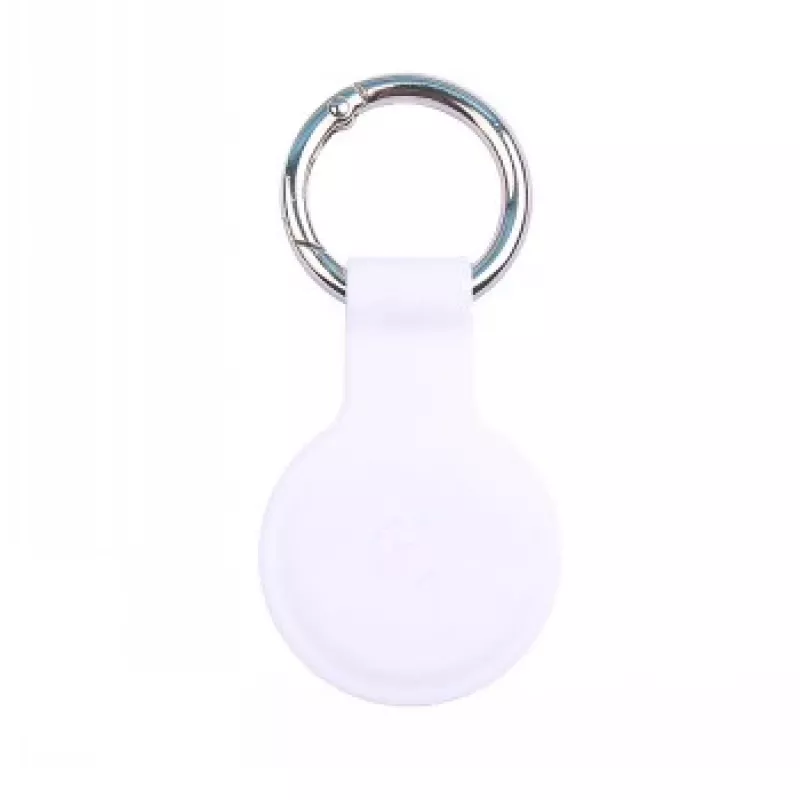 CELLY AIRCASETAG - funda de silicona para AirTag - blanco