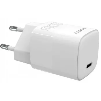 CELLY TC1USBC20WEVOWH fuente de alimentación USB-C 20W blanca