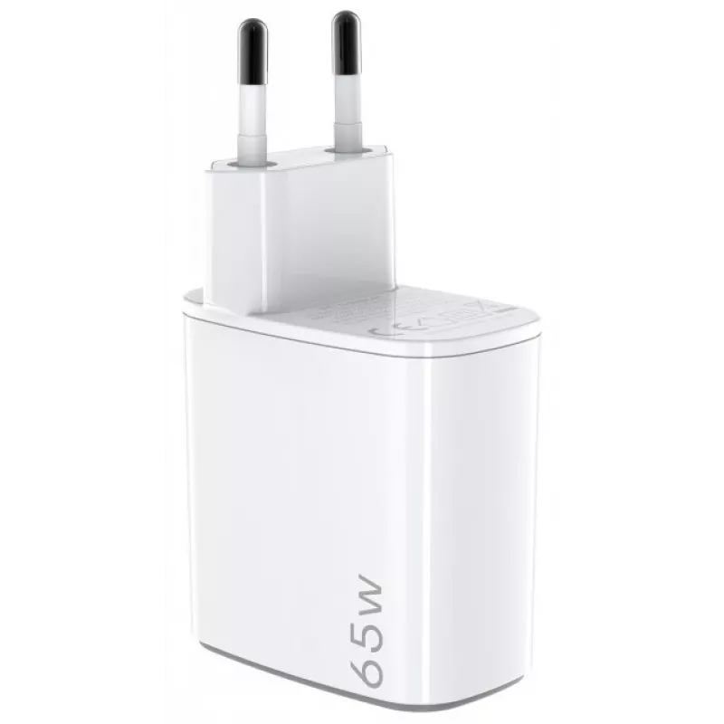 CELLY UP TC 1 USB 2 USB-C 65W WH GaN cargador de pared blanco
