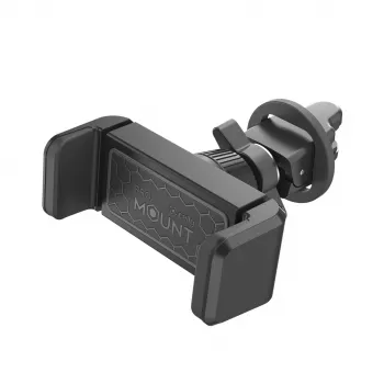 CELLY Mount Vent 360 soporte para coche - soporte universal para smartphone para rejilla de ventilación con giro 360° - negro