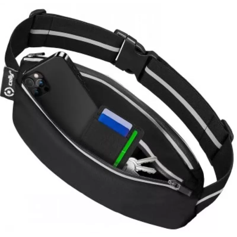 CELLY Universal Waterproof Run Belt Up to 6.9, negro