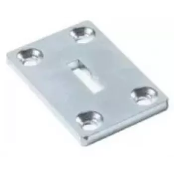 BFT ATHOS base de soldadura para automatismos de puertas correderas (N999724) - placa de montaje de acero bruto