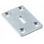 BFT ATHOS base de soldadura para automatismos de puertas correderas (N999724) - placa de montaje de acero bruto