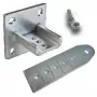 BFT SFR B COMPLETE abrazadera de montaje atornillada ajustable para automatismo individual