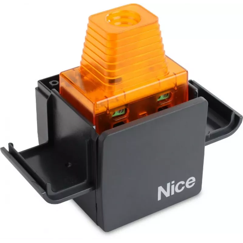 NICE ELAC lámpara de destello LED con antena integrada 90-230V naranja