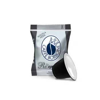 Caffè Borbone Respresso Miscela Nera cápsulas de café 100 x 5g para Nespresso OriginalLine
