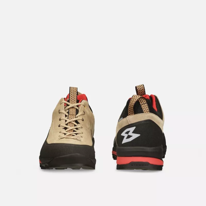 Garmont Dragontail WP Zapatillas de aproximación - Cornstalk Beige/Tomato Red - EU 45