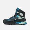 Garmont Hexagon GTX Zapatillas de trekking para mujer - Corsair Blue/Silt Green, EU 41.5
