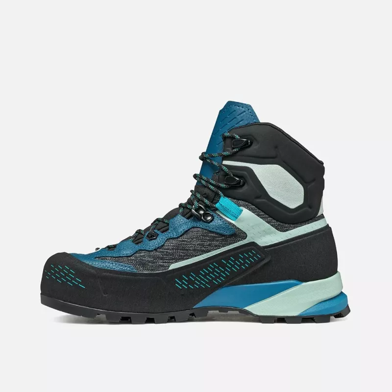 Garmont Hexagon GTX Zapatillas de trekking para mujer - Corsair Blue/Silt Green, EU 41.5