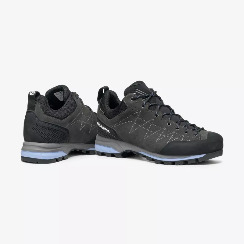 Scarpa Zodiac GTX botas de mujer, Anthracite/Lavender, talla 40