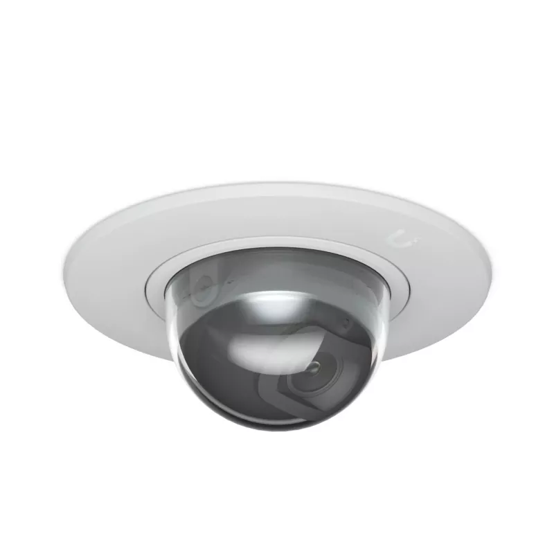 Soporte de montaje enrasado Ubiquiti UACC-G5-Dome-Ultra-FM-W para cámara G5 Dome Ultra, blanco