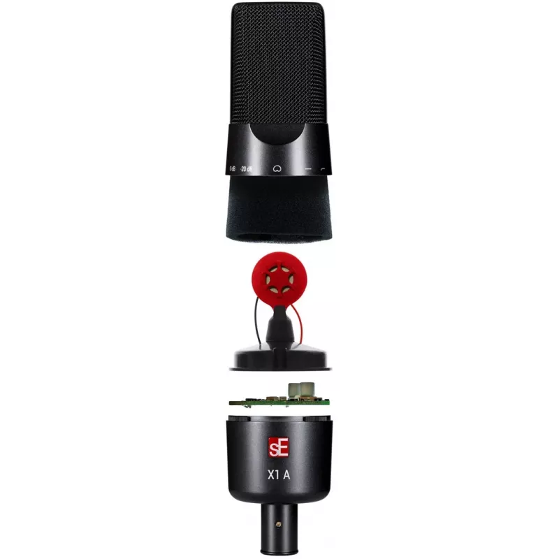 Micrófono de condensador de estudio sE Electronics X1 A Black