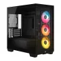 Corsair 2800X RS-R ARGB caja de PC Micro-ATX, cristal templado, negro, 3 ventiladores RS120-R ARGB