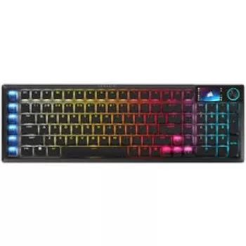 Corsair Vanguard Air 99 teclado gaming inalámbrico, óptico-mecánico, Low Profile, 8K Polling, distribución DE - Black