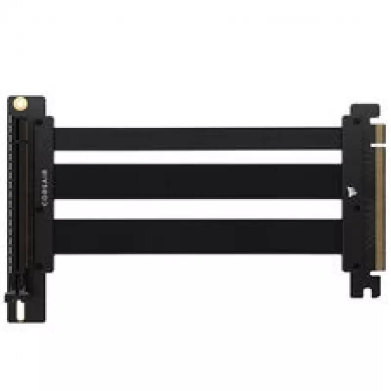 Corsair Premium PCIe 5.0 Riser Cable, 175 mm, x16 Interface - negro