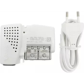 TELEVES PicoKom Home amplificador de señal de TV 3 salidas (2+TV) VHF/UHF-LTE700 Ready ref.560523