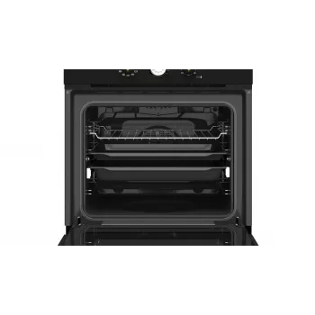 TEKA Horno STD HRB 6300 AT Horno multifunción empotrable 70L A+ Acero inoxidable cristal negro