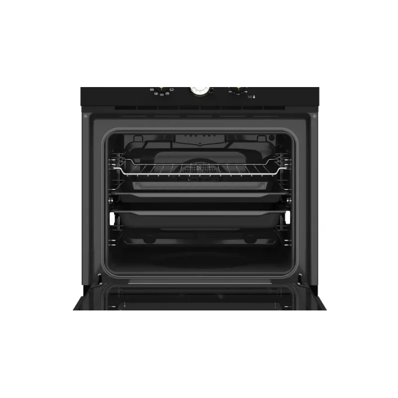 TEKA Horno STD HRB 6300 AT Horno multifunción empotrable 70L A+ Acero inoxidable cristal negro