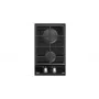 TEKA GAS HOB GZC 32300 XBC BK (E4) - Placa de gas empotrable de 2 fuegos con parrillas de hierro fundido, Negro