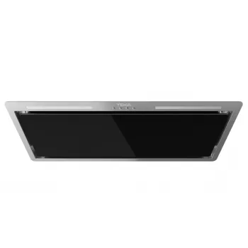 Teka GFL 77651 EOS Campana extractora empotrable, Negro/Plata, 735 m³/h