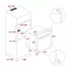 TEKA NEO HSB 6250 P FBK 2099 Horno multifunción empotrable 70L pirolítico A+