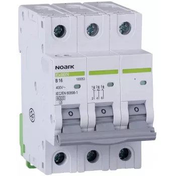 Noark EX9BN 3P C25 Interruptor automático en miniatura 25A 6kA curva C