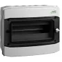 NOARK PHS 12T Caja de superficie IP65 12 módulos 1 fila Gris puerta transparente