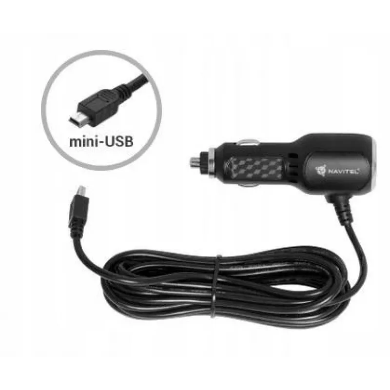 NAVITEL cargador de coche Mini-USB para toma de mechero