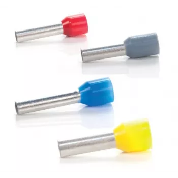TRYTYT Terminal tubular aislado 16mm² DUI-16,0-12NB Azul (100 uds.)