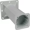 KOPOS KEZ_KB Caja de instalación eléctrica para fachadas con aislamiento térmico, 120x120mm, Gris/Naranja