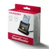 AXAGON CRE-SM4NC Lector de tarjetas inteligentes USB-C de sobremesa - Negro