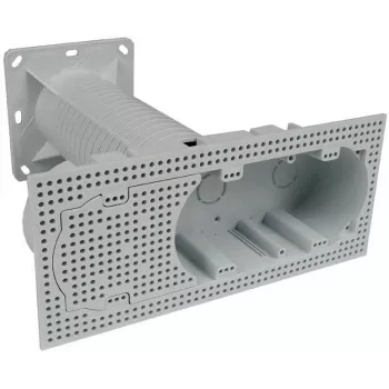 KOPOS KEZ-3_KB Caja de instalación triple para sistemas de aislamiento térmico exterior, Naranja